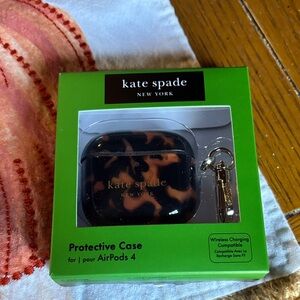 Kate Spade Black and Brown (AirPods 2nd Generation) Case